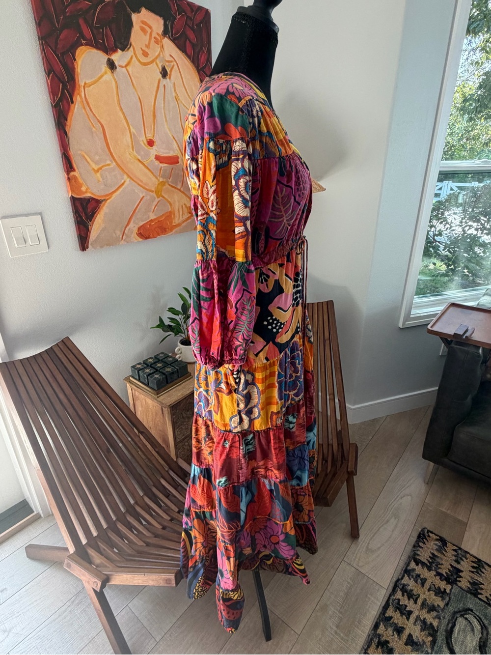FARM Rio Vibrant Patchwork Dress - Picture 4 of 7